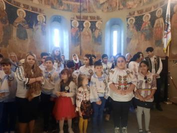 Slujba de Florii la Biserica Scaune