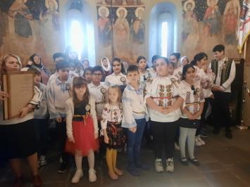 Slujba de Florii la Biserica Scaune